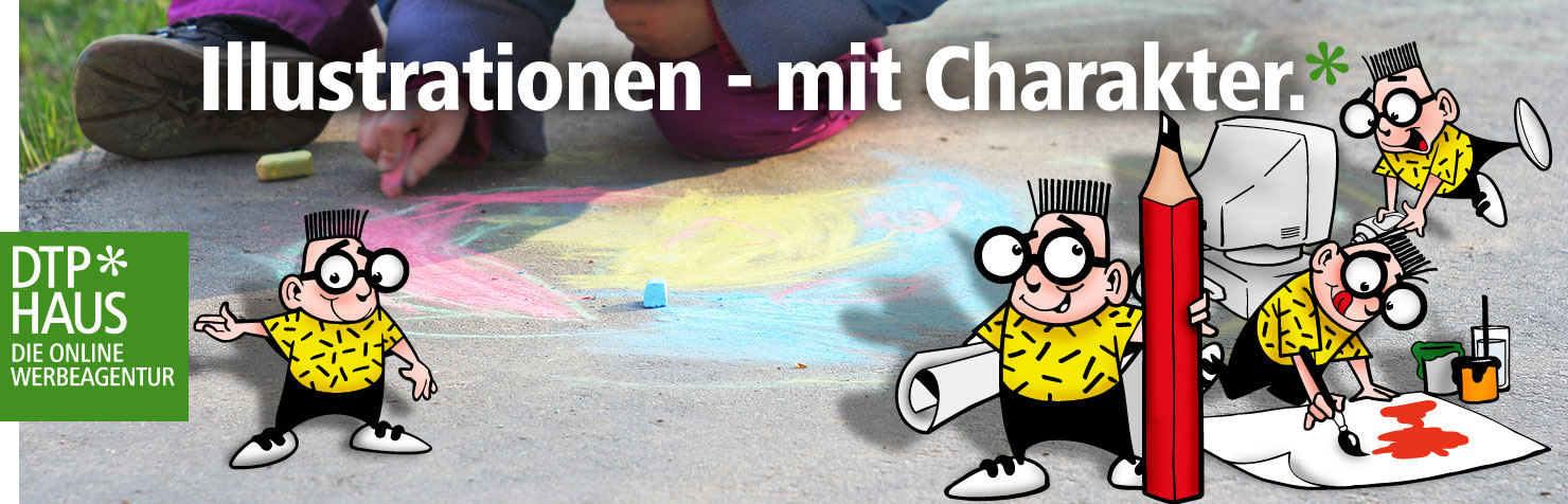 DTP Haus - Die online Werbeagentur - Illustrationen