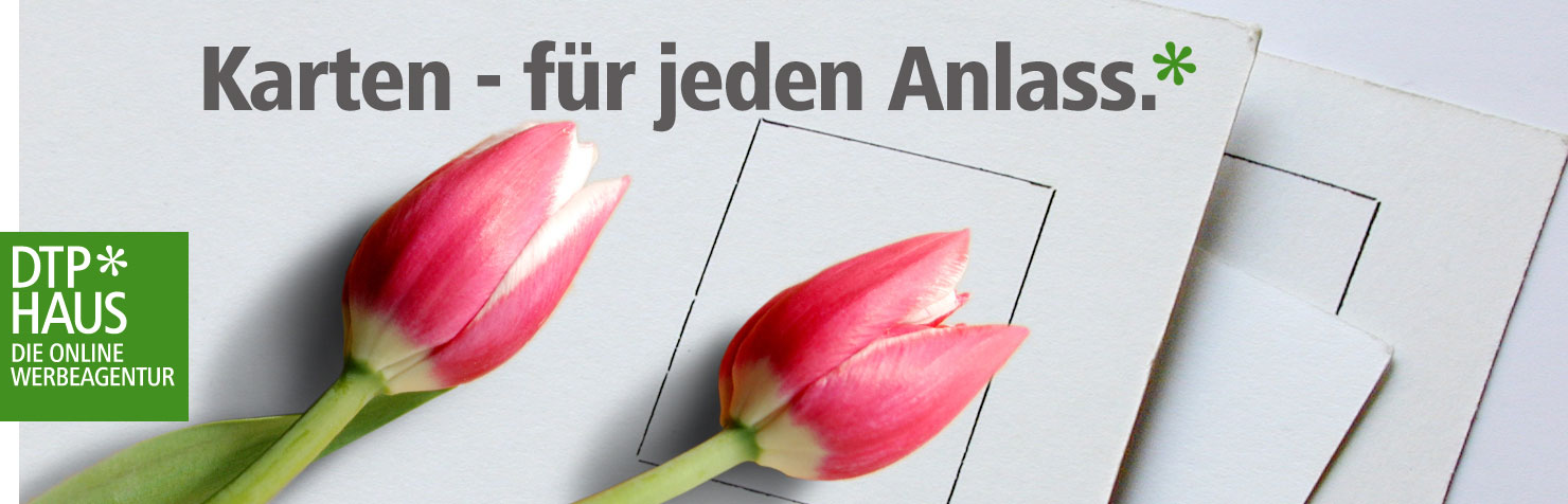 DTP Haus - Die online Werbeagentur - Karten